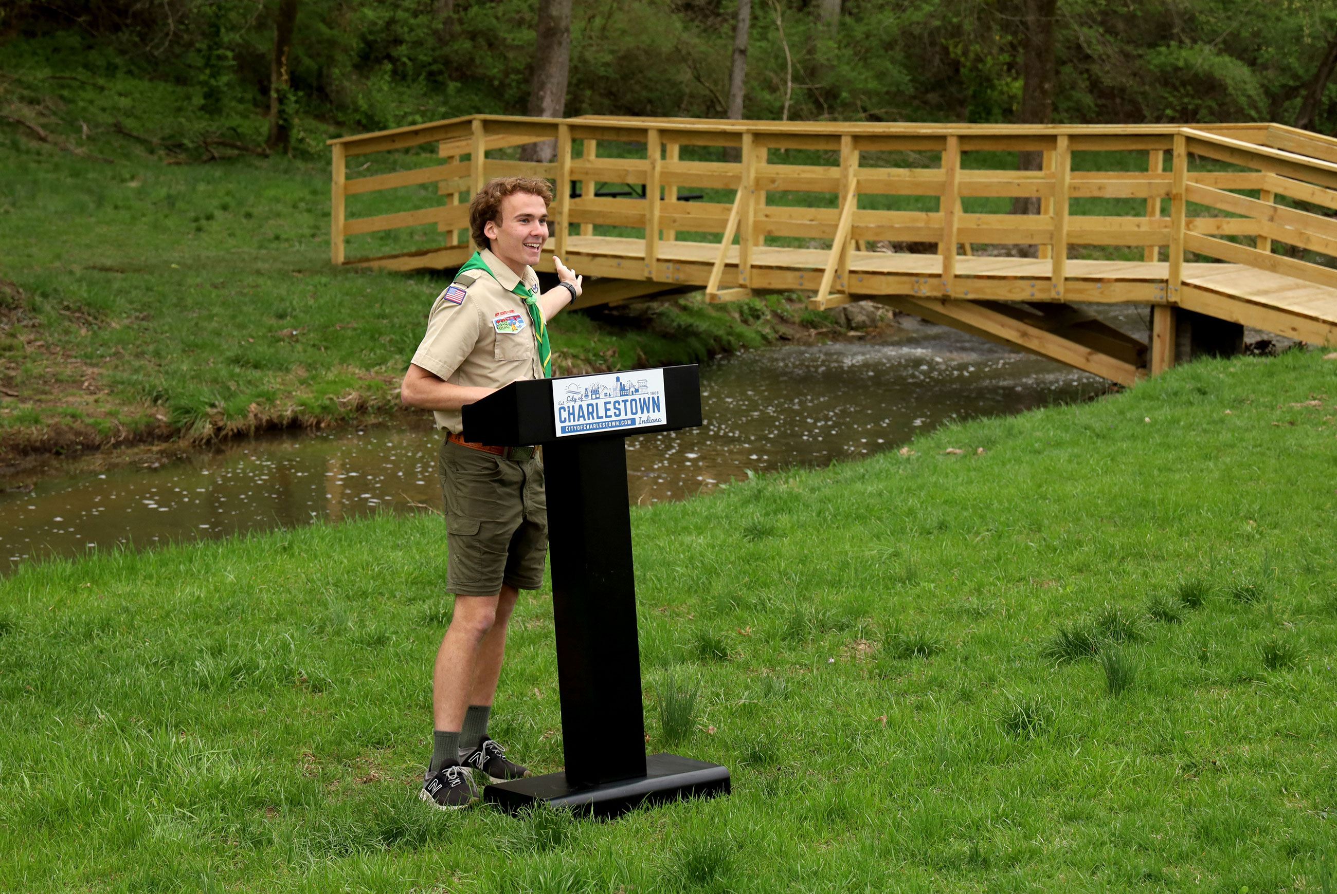 Greenway Bridge Dedication 1